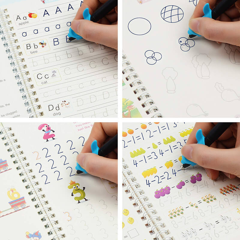 Magisches Buch für Kinder - Schrift verschwindet mit der Zeit!