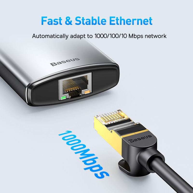 Baseus 4K 60Hz USB C Hubs - Maximale Konnektivität für Mac und USB-C Geräte!