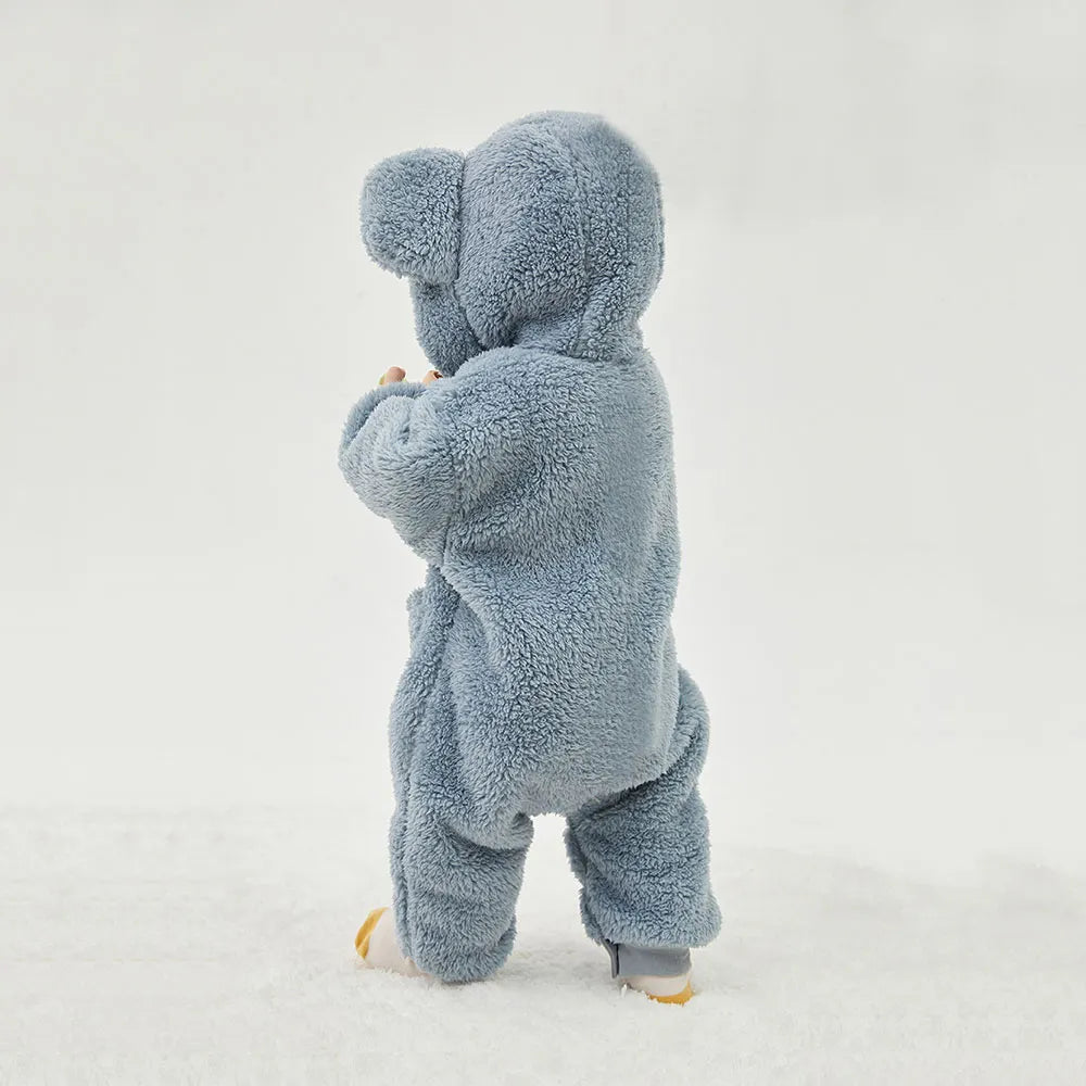 Niedlicher Bären-Neugeborenen Baby Strampler für den Frühling bis Herbst