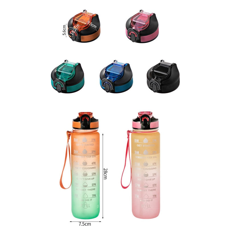 Motivationswasser Flasche 1L