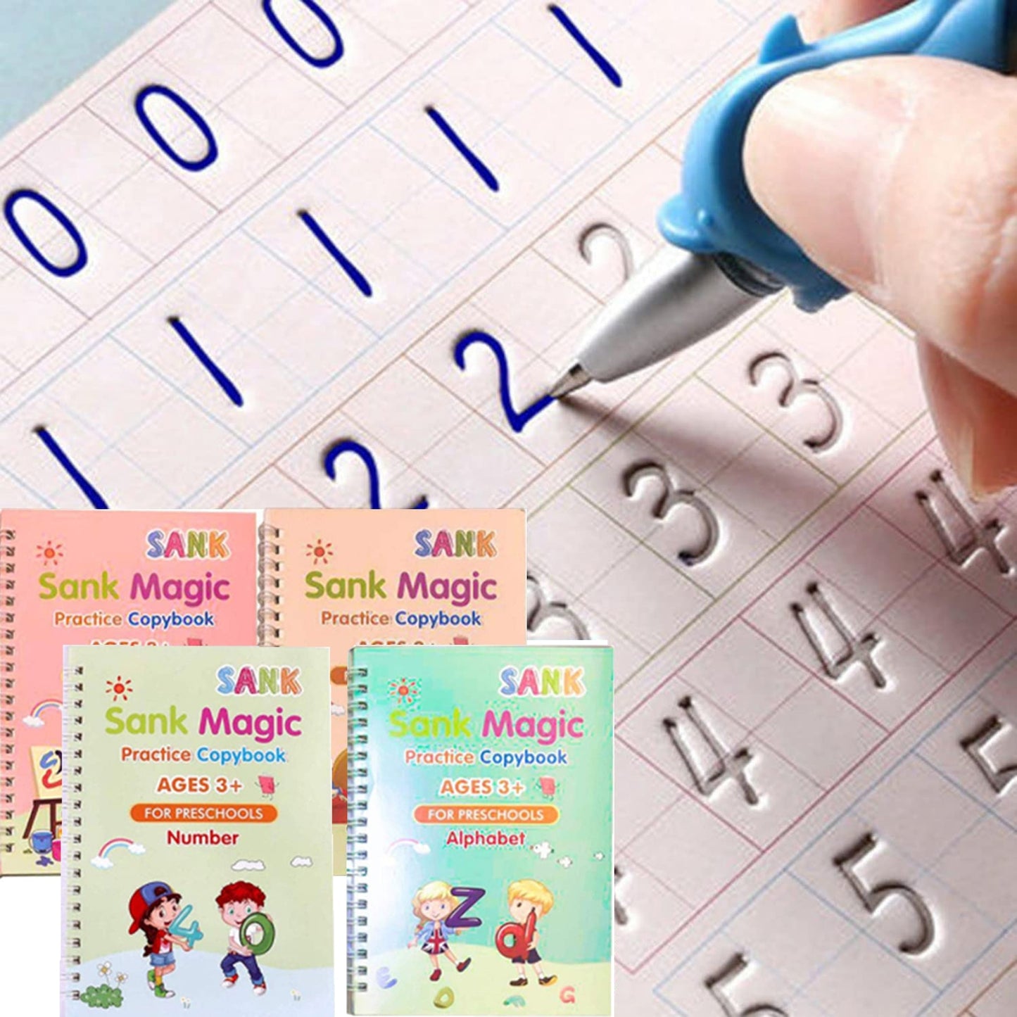 Magisches Buch für Kinder - Schrift verschwindet mit der Zeit!