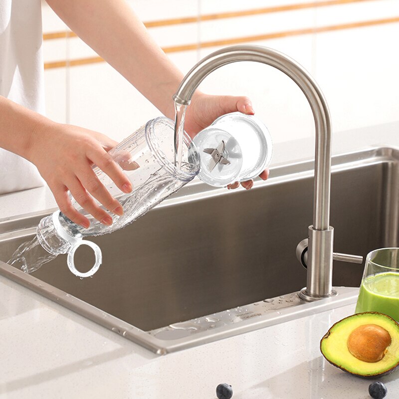 Fresh Juice - Mini Tragbarer Mixer - Elektrischer Fruchtsaftmixer für vielseitige Smoothies