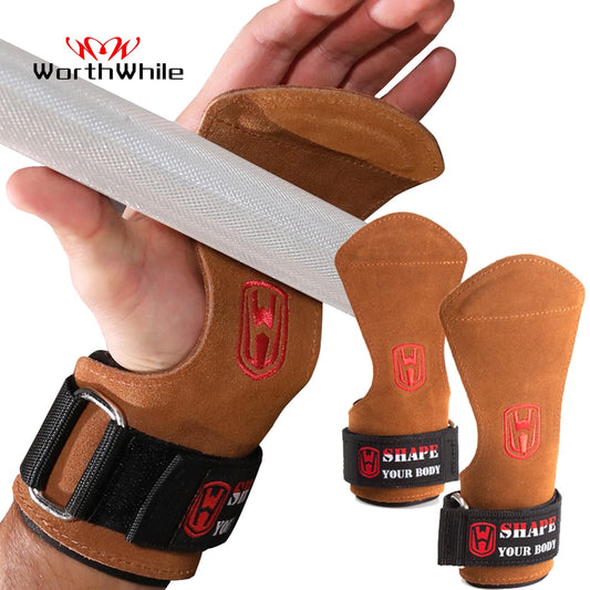 WorthWhile Horizontal Bar Handschuhe für Sportstudio, Gewichtheben, Crossfit, Fitness, Bodybuilding und Workout - Handflächenschutz