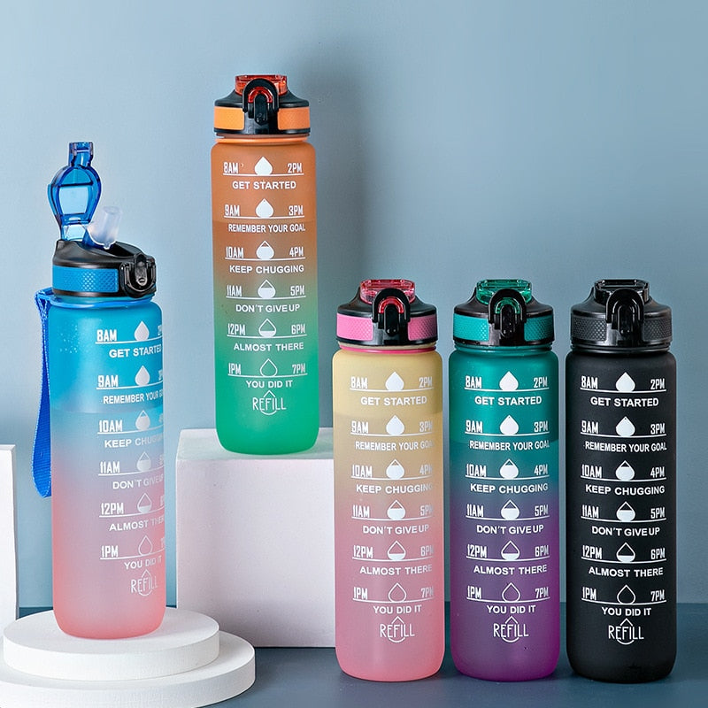 Motivationswasser Flasche 1L